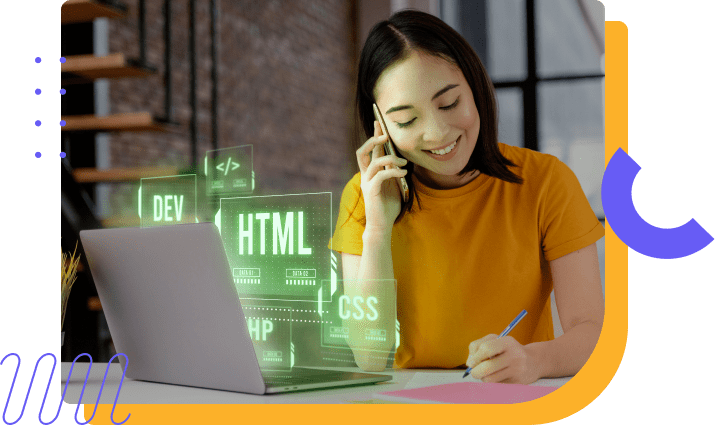 mulher-desenvolvendo-um-site-na-beeca